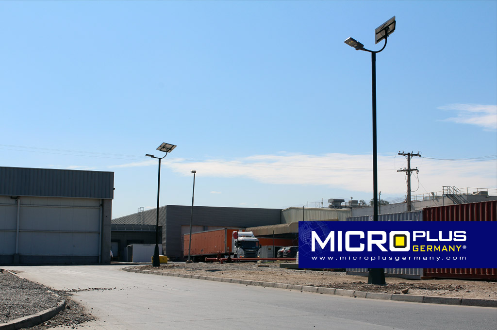 Chile - Farolas Solares - MPG2 - Fábrica de Nestlé